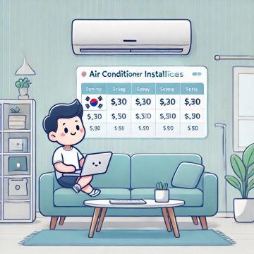 정발산동 에어컨가스충전 서비스, 냉방 효율 UP!